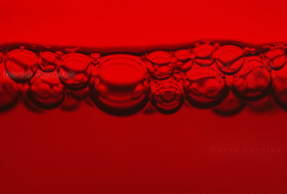 Red Bubbles by David Curelea