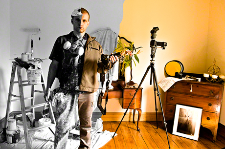 The Emerging Artist Self Portrait by David Curelea